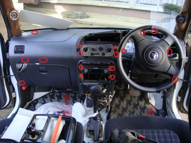 ダッシュボード外し（ダイハツ ミラジーノ）by ネコスキー - みんカラ