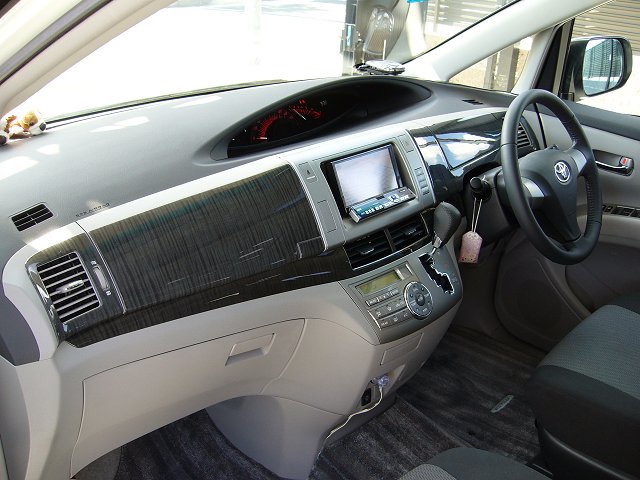 エスティマ モデリスタ 黒木目調インテリアパネルセッ（トヨタ