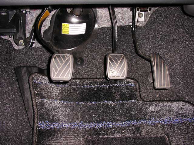 スズキ純正 スイスポ（ZC31S）用クラッチペダル＆フットレスト の