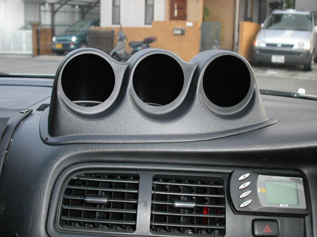 JZX100専用 3連メーターフード 60パイ 3連メーターフード 60Φ