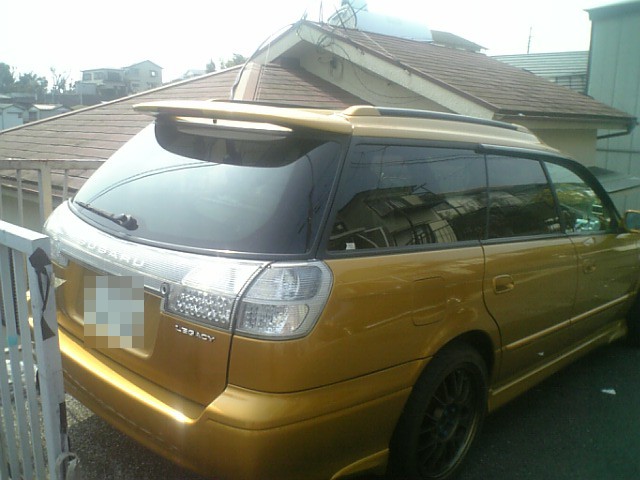 スバル BH ディーラー／OP クリアテール LED 改 のパーツレビュー