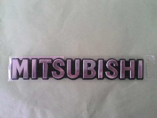 三菱輸出用純正 海外仕様 MITSUBISHI ロゴ エンブレム の