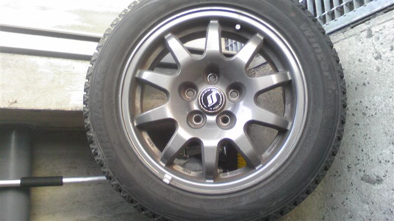 日産純正 幻の？BNR32の純正オプション（スタッドレス用）鋳造16