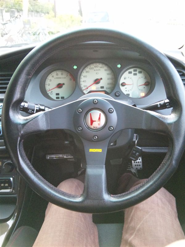 ホンダ純正 NSX-R（NA1）MOMOステアリング のパーツレビュー