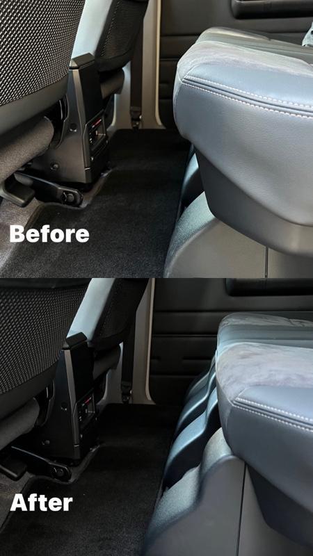 近藤工業 リアシート 後方移動キット のパーツレビュー