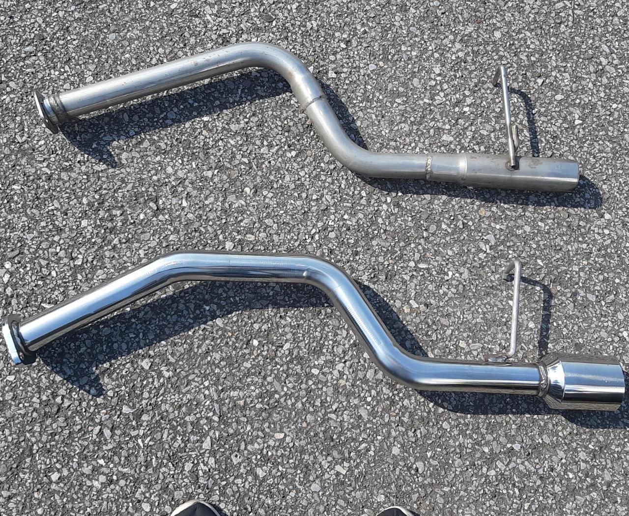 ショップオリジナルストレートマフラー(リアピース交換タイプ) (再