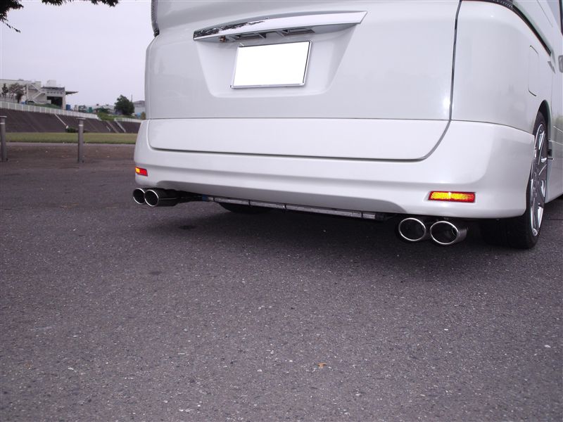 4本出しマフラー リバース「REV－06W」取り付け～④（日産