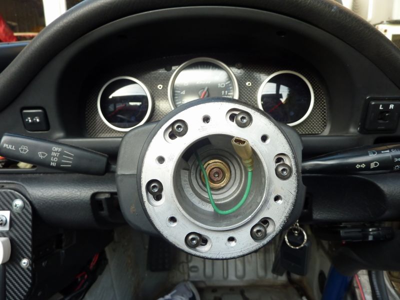 純正ステアリングボス短足化 その2 ついに完成（スズキ カプチーノ