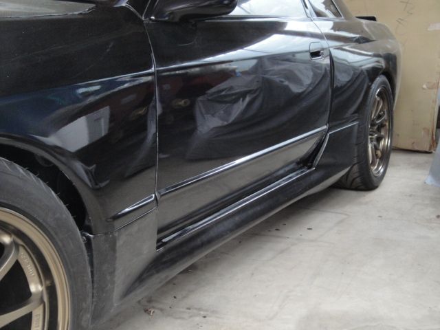 純正サイドステップ取り付けました（日産 スカイラインクーペ・R32）by