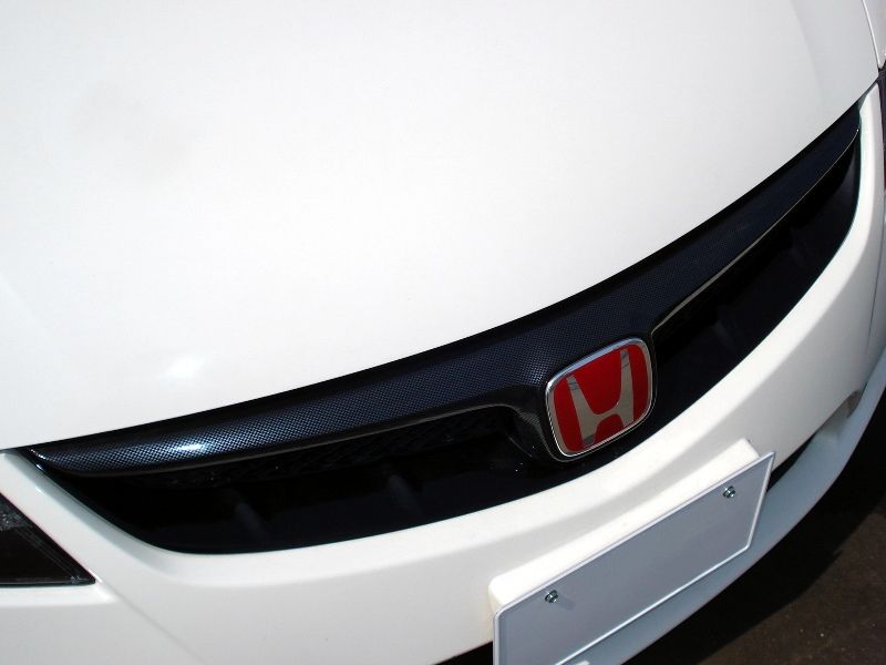 フロントグリルのカーボン化（ホンダ シビックタイプR・FD2）by めちゃ