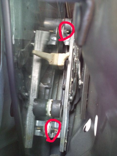 ヴァリエッタ 三角窓レギュレーター交換（日産 シルビアヴァリエッタ