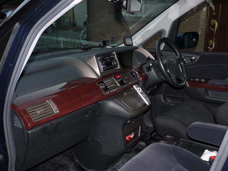 120系 黒木目調インストルメントパネル交換（ホンダ エリシオン・RR