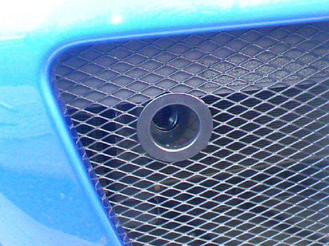 MAZDASPEED製エアロパーツ装着車用牽引フックブラケット取り付け