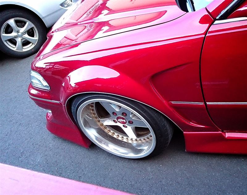 縦ショートナックル入れました（トヨタ マークII・X100系）by サト