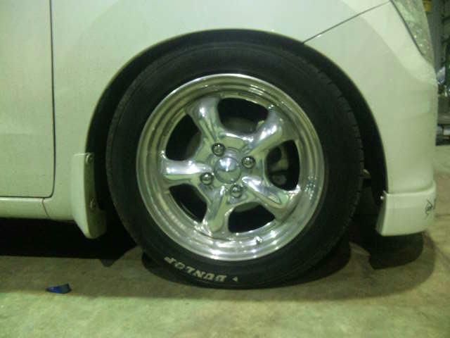 HE21S用車高調を組んでみた。（スズキ ワゴンR・MH23S）by はる-SS