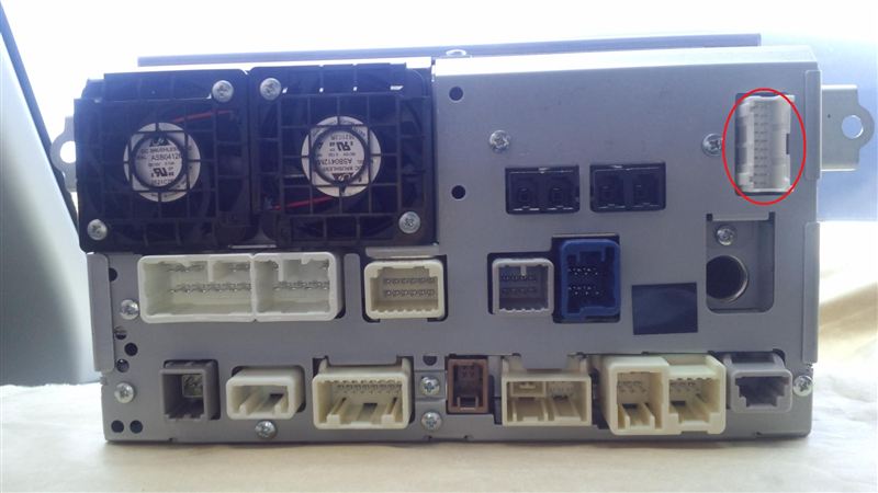 NHBA-X62Gのテレビナビキット取付場所（トヨタ ヴォクシー・70系）by