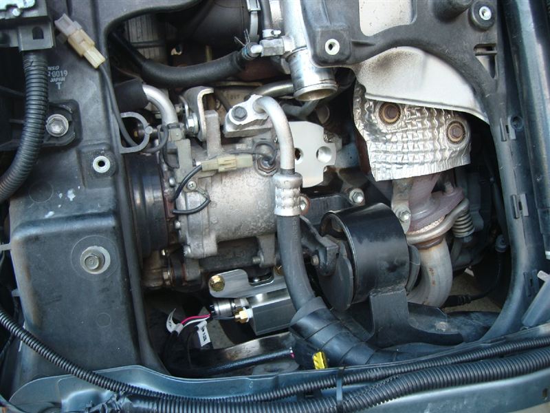 ワークスイズミ製オイルフィルター移設キット取り付け（ダイハツ