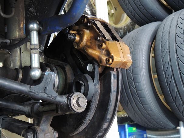 GDB リヤブレーキまわりトラブルシュート（スバル インプレッサ WRX