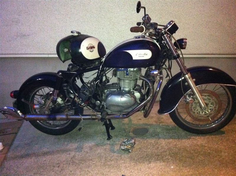 Kawasaki Estrella 2000年 キャブ車用タンク Kawasaki Estrella 2000年