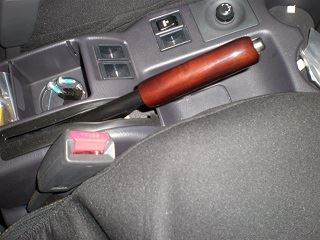 ウッド調サイドブレーキレバー（スバル サンバー・TT/TV/TW）by ちゃた