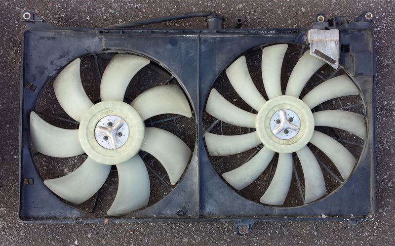 プログレの電動ファンを流用！（暫定編）（トヨタ チェイサー・X100系