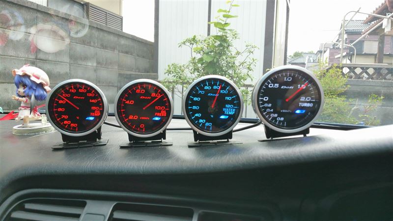 Defi ADVANCE BF メーター取り付け（トヨタ チェイサー・X100系）by