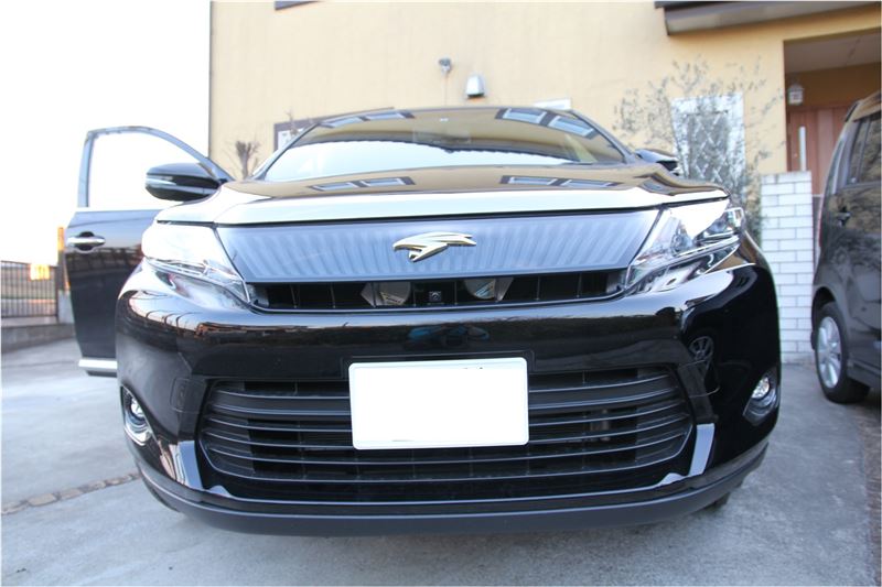 フロントカメラ取付（トヨタ ハリアーハイブリッド・U60系）by おひる