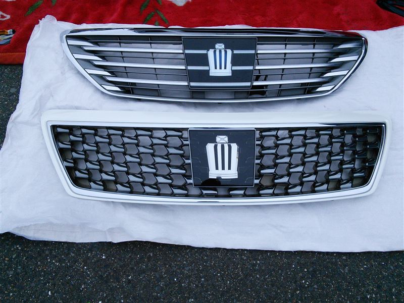アスリート200後期プリクラッシュ対応グリル交換（トヨタ クラウン