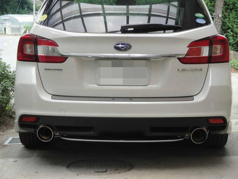 R35GT-R用マフラーカッター流用（スバル レヴォーグ・VM）by PeakNeter