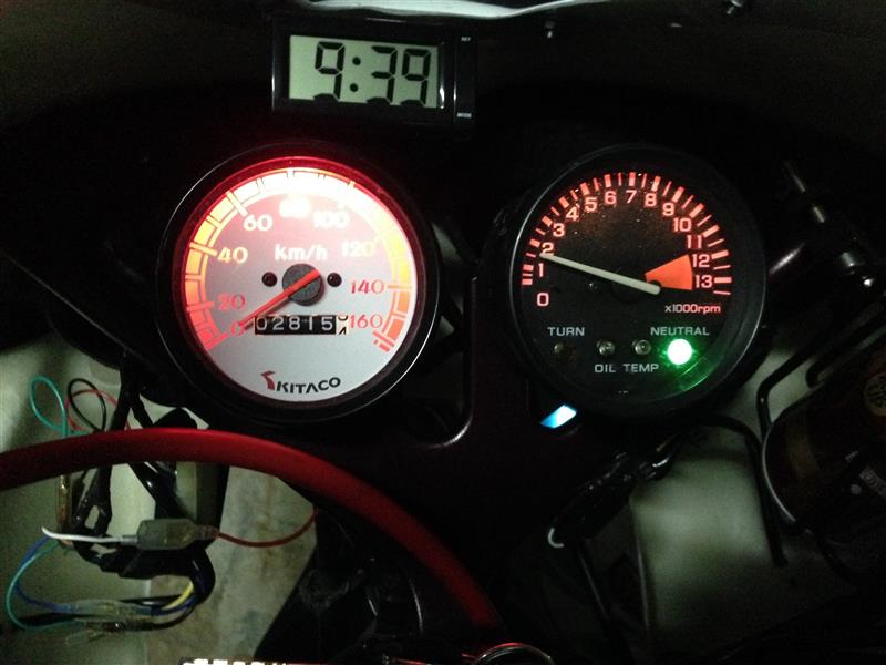 キタコ160kmメーターに交換（ホンダ NS-1）by Nハチ - みんカラ