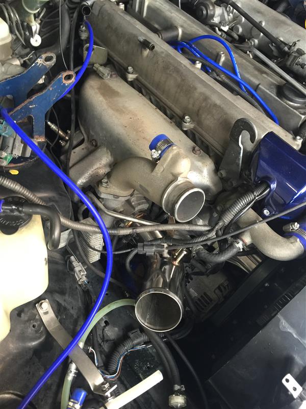 jzx100ダイレクトサクション（レーシングサクション）取付！その3