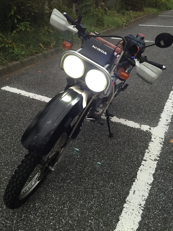 ヘッドライトのLED化（ホンダ XLR250R BAJA）by ジヤック - みんカラ
