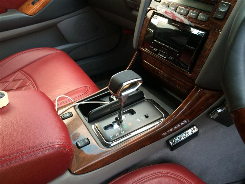 インパネのシルバーカーボン化（´・∀・`）（トヨタ アリスト・16系