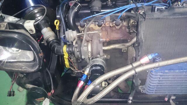 タービン交換。（ダイハツ ミラ・L200/210系）by One night club