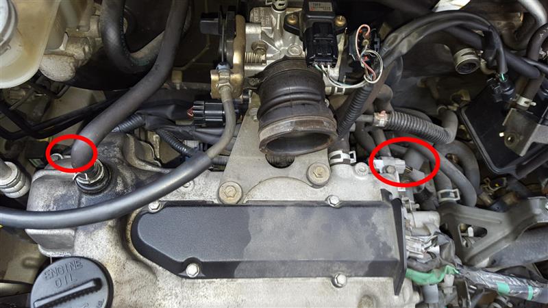 K6A NAのカム角センサー交換＆整備（スズキ MRワゴン・MF21S）by