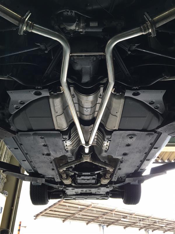 中間パイプストレートに交換(∩´∀`∩)（日産 フーガ・Y51）by クロ帽