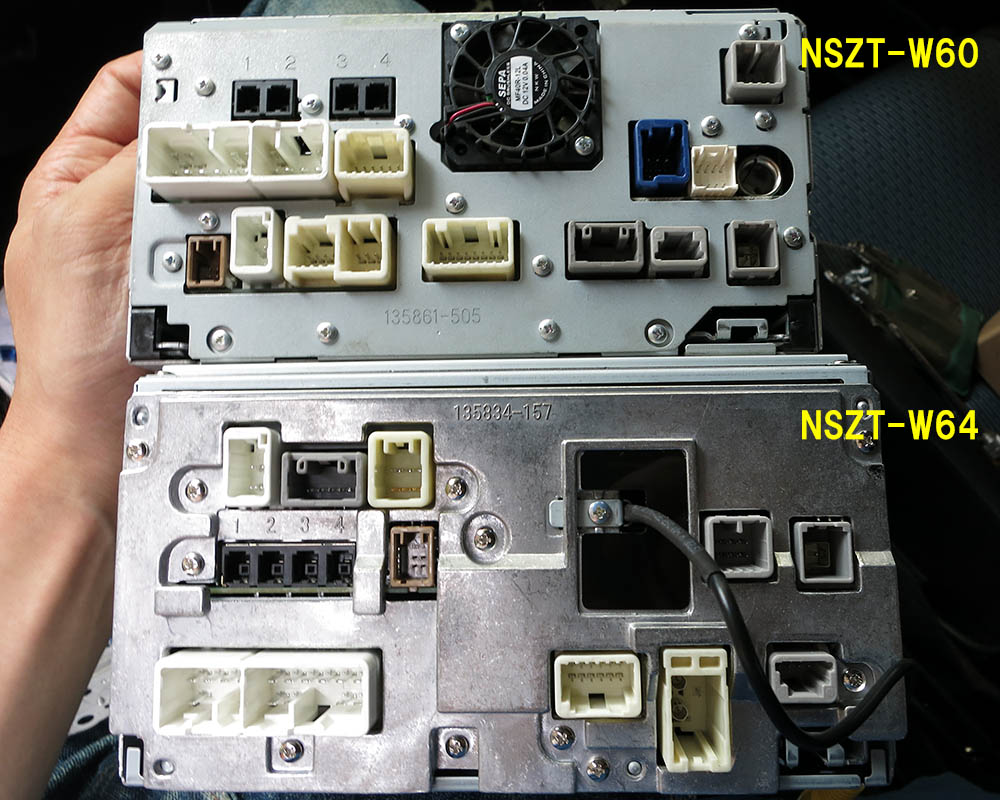 トヨタ純正ナビ NSZT-W64に交換（トヨタ ヴィッツ・KSP/NSP/NCP130系