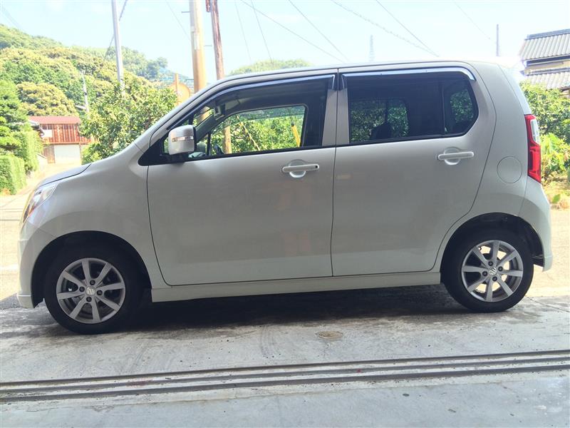 TEIN FLEX Z 取り付け①（スズキ ワゴンR・MH34S/44S）by まぃち