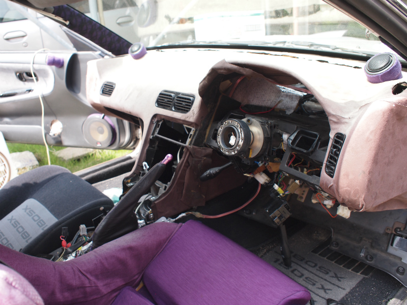 ダッシュボードは…ノーマルがいいね…(ーー;) ①（日産 180SX・RS13