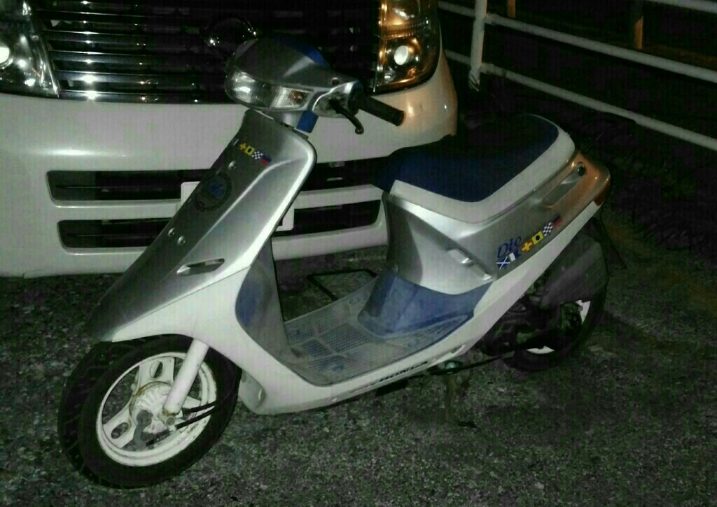 AF18ディオ・マリンエディション〜リフレッシュ□外装の巻□（ホンダ