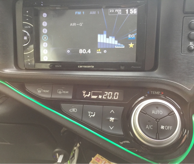 エアコンパネル 後期化（トヨタ アクア・NHP10）by HEIHOH - みんカラ