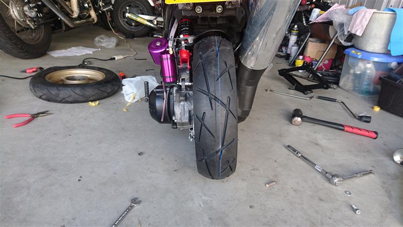 ﾘｱちょい太足化（ホンダ ライブディオZX）by 15CR - みんカラ