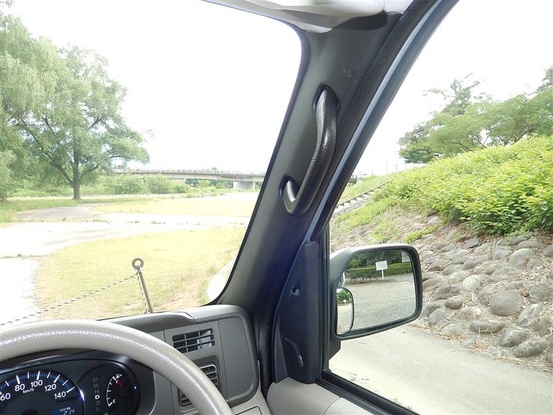 Aピラーカバー黒塗装（ダイハツ アトレーワゴン・S300系）by こんな