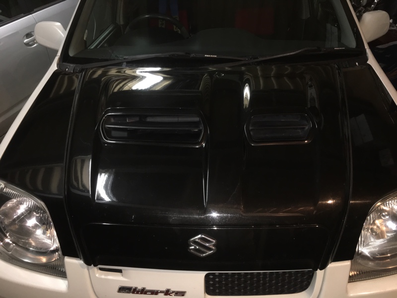 keiスペシャルボンネットに交換（スズキ Keiワークス）by 569640