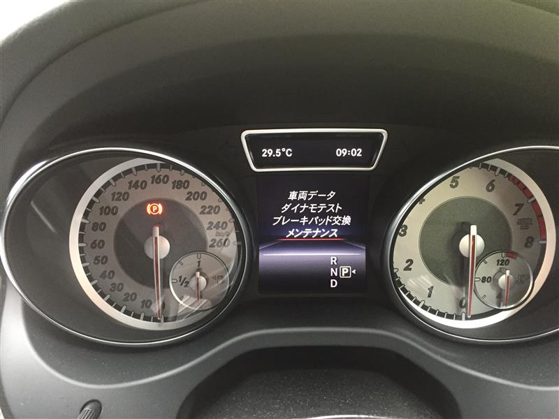 メンテナンスメッセージリセット（メルセデス・ベンツ GLAクラス）by