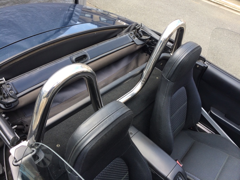 KGワークス ファッションバー 取り付け（マツダ ユーノスロードスター