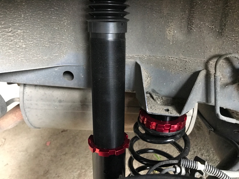 ラルグス車高調取り付けをしました。（マツダ デミオ・DY）by むぅか