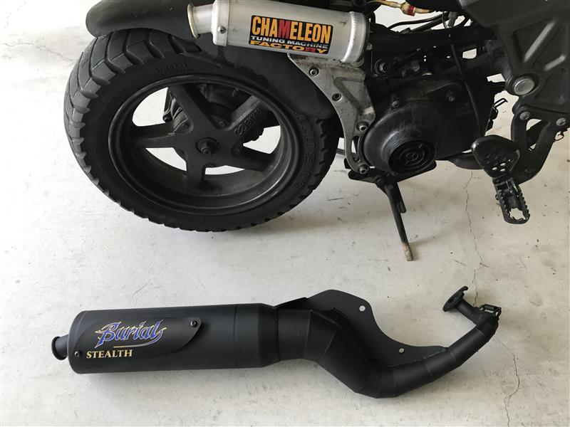 ベリアル ステルスチャンバーを付けましょう（スズキ ストリート