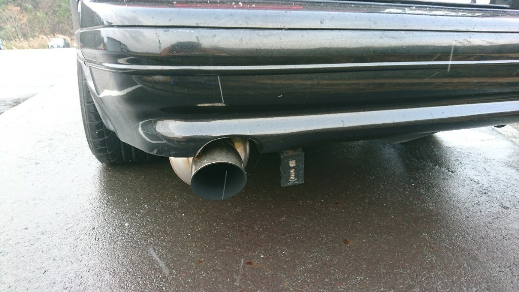 FC3S エグザス evo tune → RE雨宮 ドルフィンマフラー に交換（マツダ