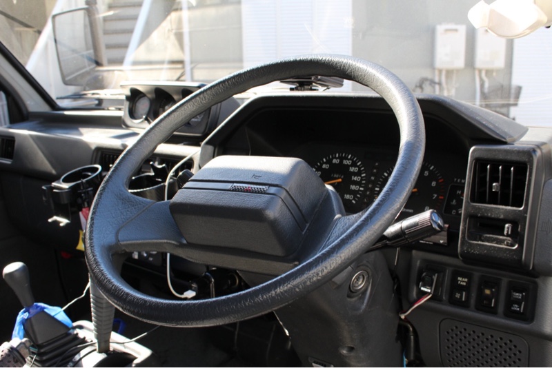 ハンドル交換（三菱 デリカスターワゴン・3代目）by せっちゃん@神奈川